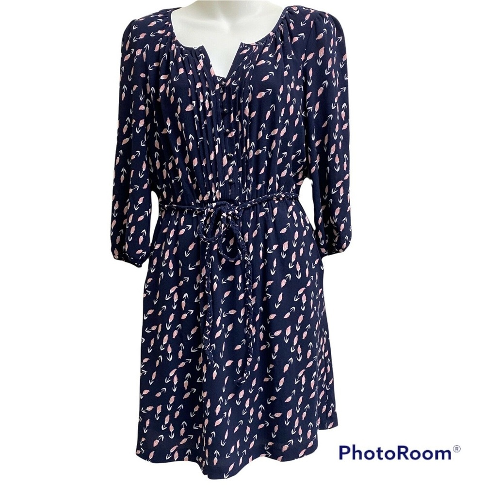 Navy Daniel Rainn midi dress - Perfect addition to your fall closet!